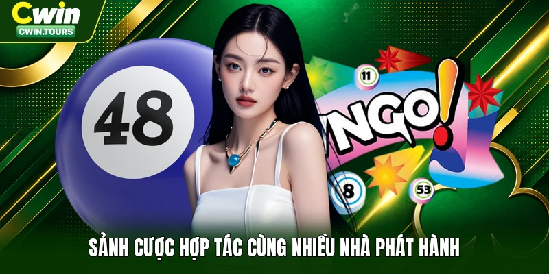 Sảnh cược hợp tác cùng nhiều nhà phát hành